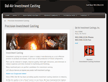 Tablet Screenshot of dalaircasting.com